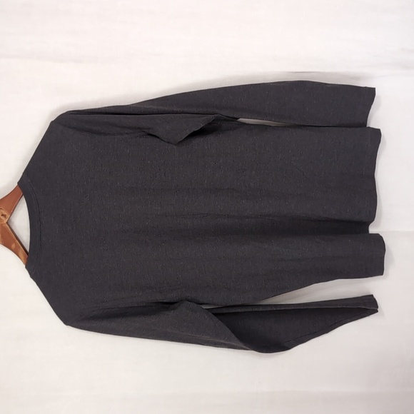 Eddie Bauer Dark Grey Long Sleeve Graphic Tshirt Size Small - Picture 5 of 5